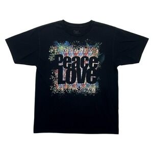 Hard Rock Cafe Ringo Starr Peace Love T-Shirt Black L